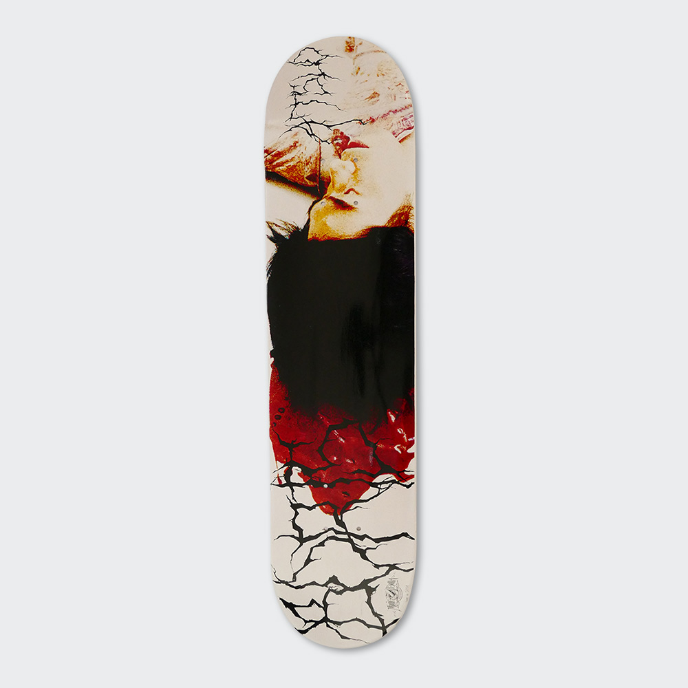 “feedbacker” skateboard deck