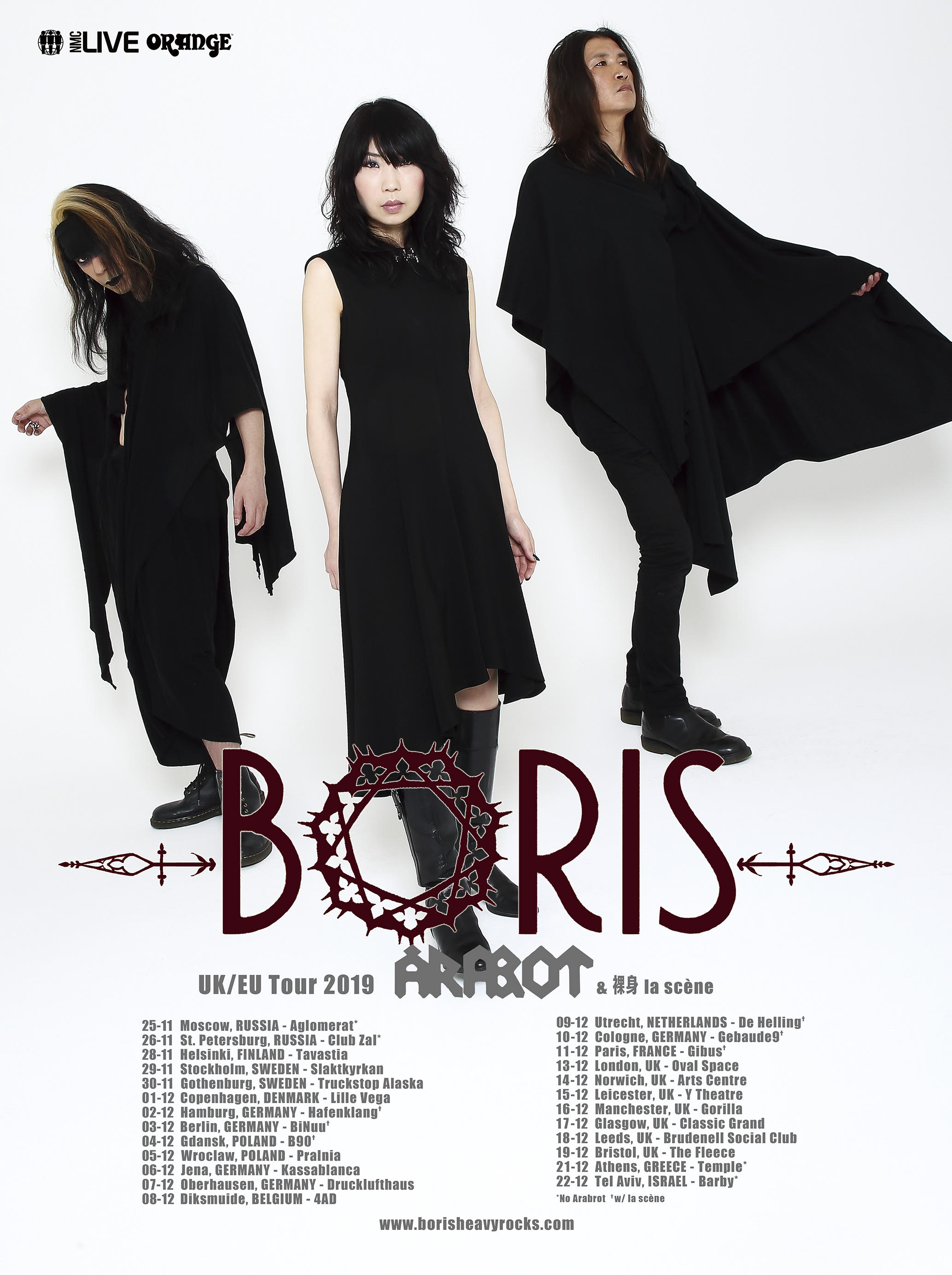 boris on tour