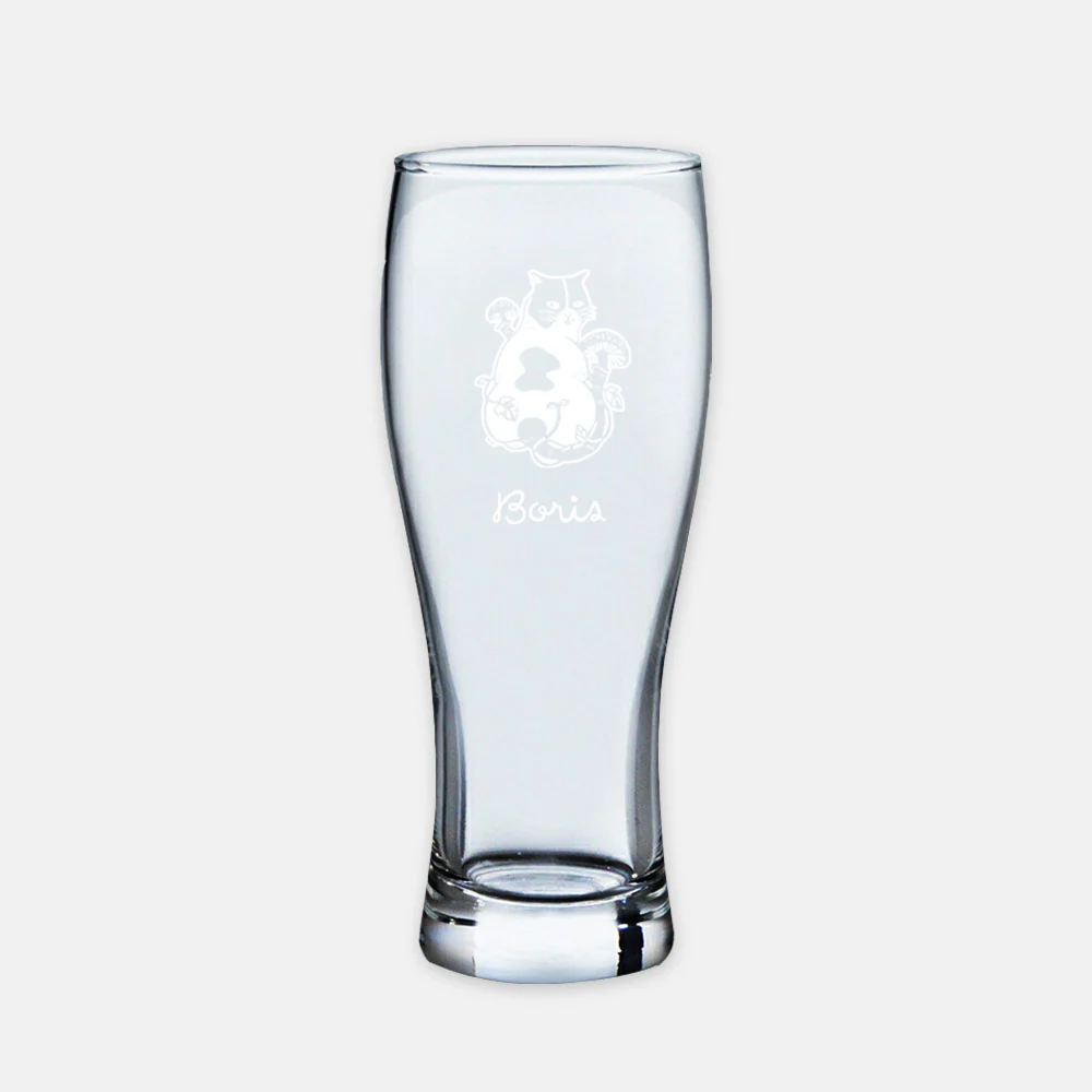 “Sin” Beer Glass