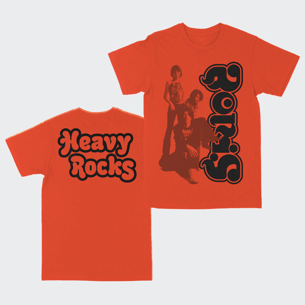 “HEAVY ROCKS” BAND PHOTO T-SHIRT | Borisheavyrocks