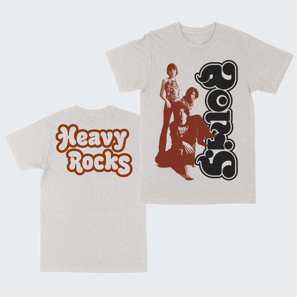 “HEAVY ROCKS” BAND PHOTO  T-SHIRT