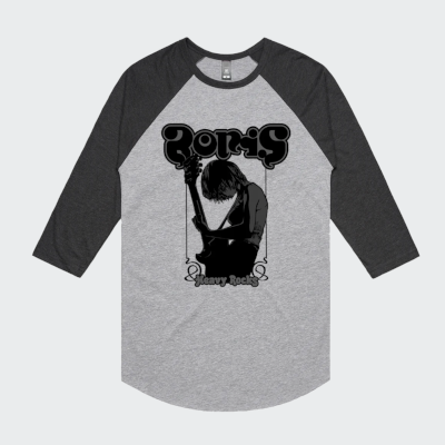 “HEAVY ROCKS” RAGLAN T-SHIRT