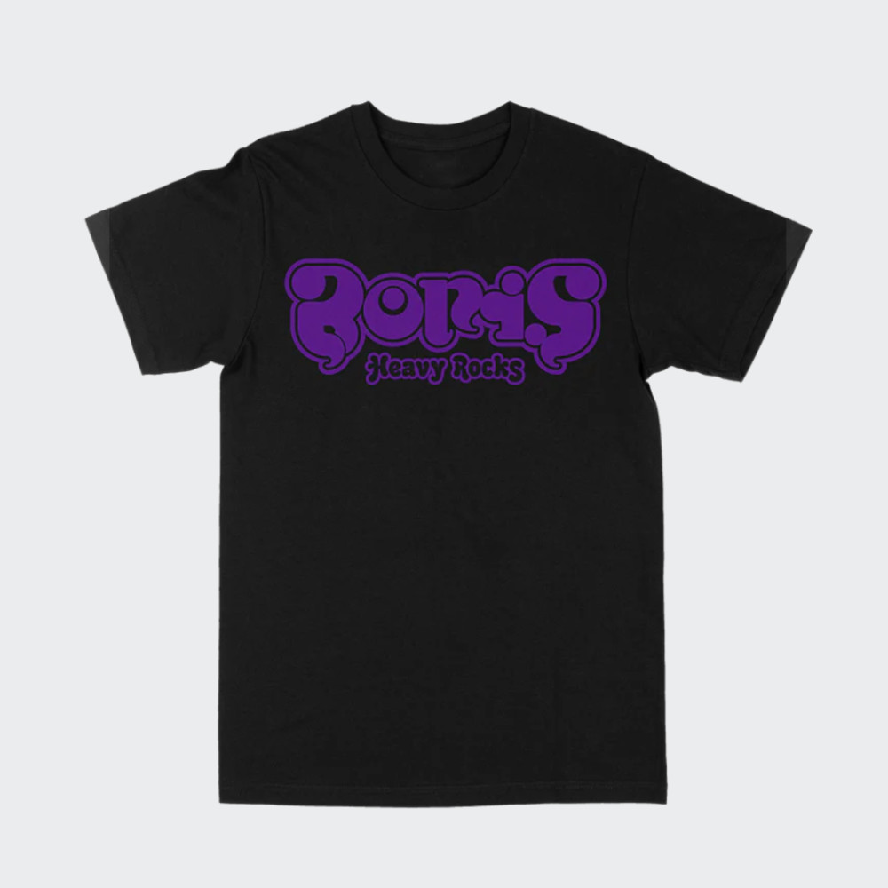 “HEAVY ROCKS” LOGO  T-SHIRT